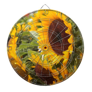 Sonnenblumen! Dartscheibe