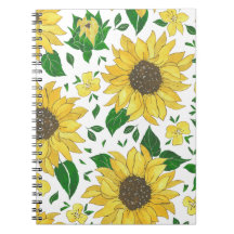 Sonnenblumen-Design – Helle Blumenillustration