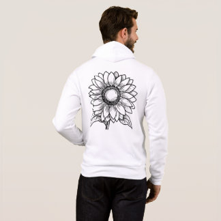 Sonnenblumen-Design Hoodie