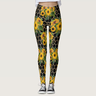 Sonnenblumen drehen sich natürlich zum Licht Leggings