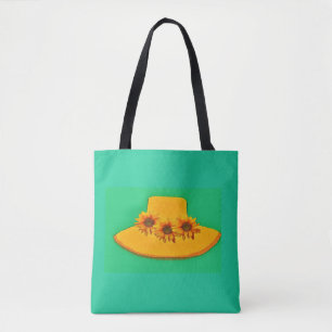 Sonnenblumen-Drei-Tote-Tasche