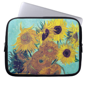 Sonnenblumen durch Vincent van Gogh Laptopschutzhülle
