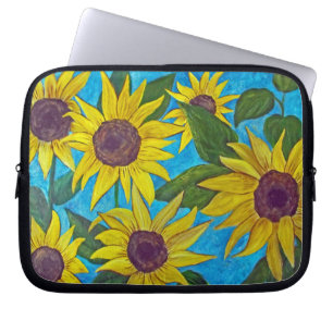 Sonnenblumen Elektronik-Bag Laptopschutzhülle