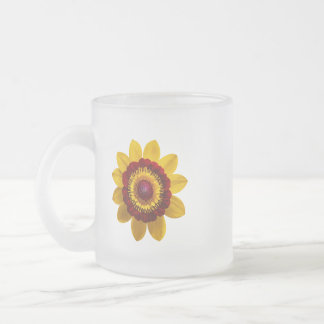 Sonnenblumen Embrace Mattiert Glass Tasse - 10 oz