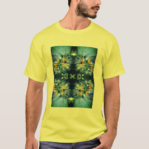 Sonnenblumen Entfalten Abstrakt T-Shirt