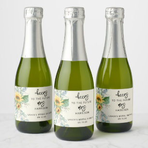 Sonnenblumen-Eukalyptus Prost Hochzeitsdusche-Gesc