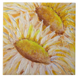 Sonnenblumen Fliese