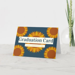 Sonnenblumen Foto Grad Glückwunsch Dankeskarte