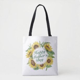 Sonnenblumen Frohes Muttertag Blumenbeutel