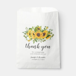 Sonnenblumen Fvor Taschen Geschenktütchen
