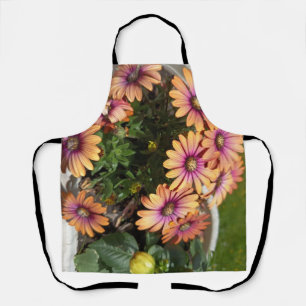 Sonnenblumen-Gartenschürze – Florale Küchenschürze Schürze