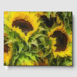 Sonnenblumen Gästebuch