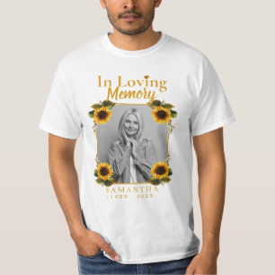 Sonnenblumen Gedächtnisverlust Foto Mutter T - Shi T-Shirt