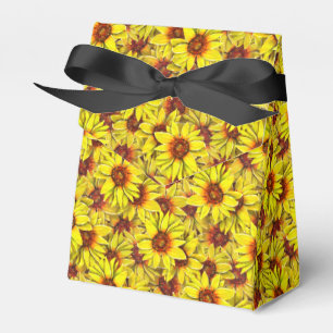 Sonnenblumen Gefälligkeitsbox Geschenkschachtel