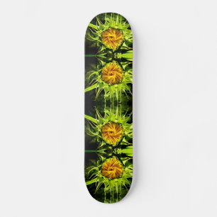 Sonnenblumen, gelbe Blumen Skateboard