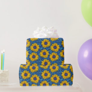 Sonnenblumen Geschenkpapier
