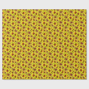Sonnenblumen-Geschenkpapier Geschenkpapier