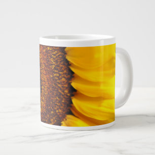 Sonnenblumen-Gesicht Jumbo-Kaffeetasse Jumbo-Tasse