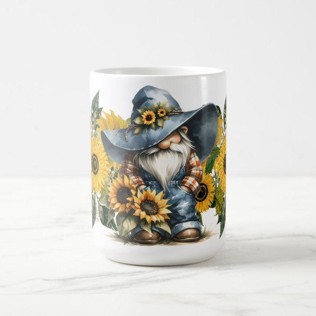 Sonnenblumen Gnom Kaffeetasse (Mittel)
