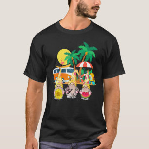 Sonnenblumen Gnome zeigt Herz und Liebe für Gärtne T-Shirt