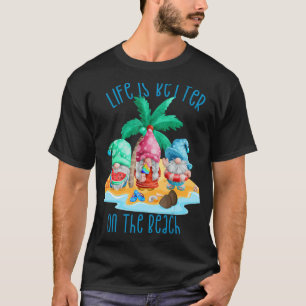 Sonnenblumen Gnome zeigt Herz und Liebe für Gärtne T-Shirt