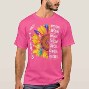 Sonnenblumen Gott sagen, Sie sind mit Bibelverses  T-Shirt