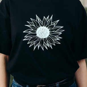 Sonnenblumen Grafik T - Shirt Summer T-Shirt