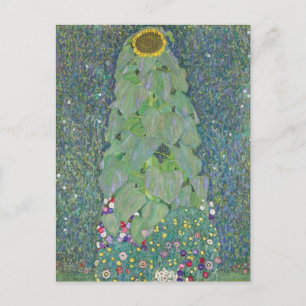 Sonnenblumen   Gustav Klimt Postkarte