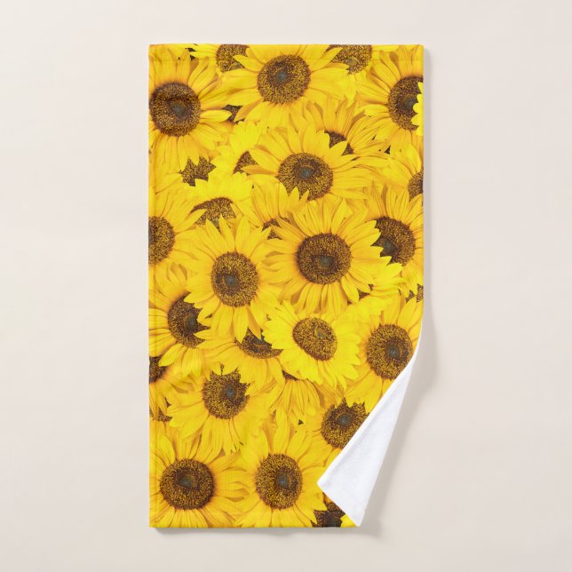 Sonnenblumen Handtuch (Handtuch)