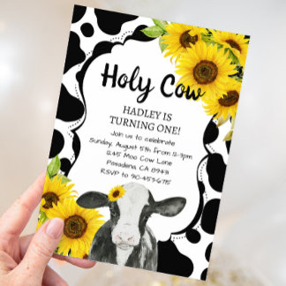 Sonnenblumen Heilige Kuh Ich bin ein Mädchen erste Einladung