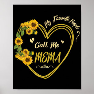 Sonnenblumen Herzlichen Glückwunsch, die Leute nen Poster