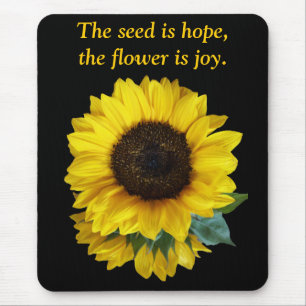 Sonnenblumen Hope & Joy Mousepad