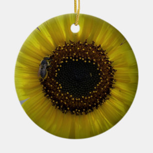 Sonnenblumen Hummel Bee 01 Ornament