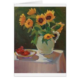 Sonnenblumen im Sonnenlicht