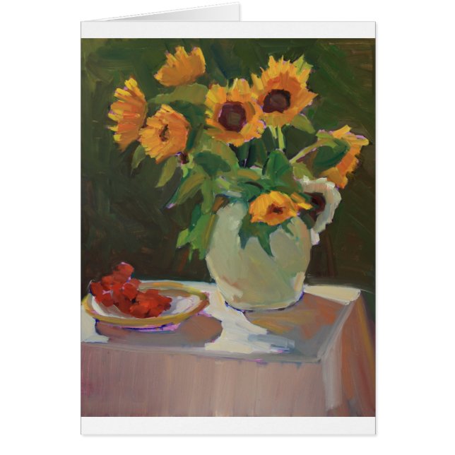 Sonnenblumen im Sonnenlicht (Vorne)