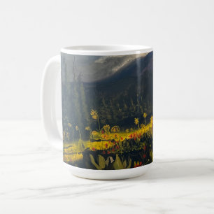 Sonnenblumen in den Bergen, von Gary Poling Kaffeetasse