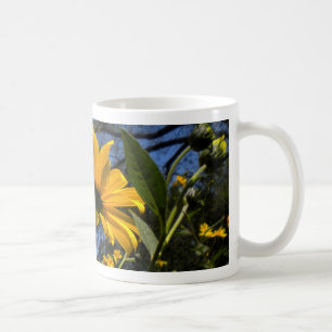 Sonnenblumen in der Sky Tasse