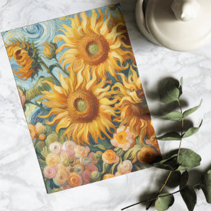 Sonnenblumen Inspiration Dankeskarte