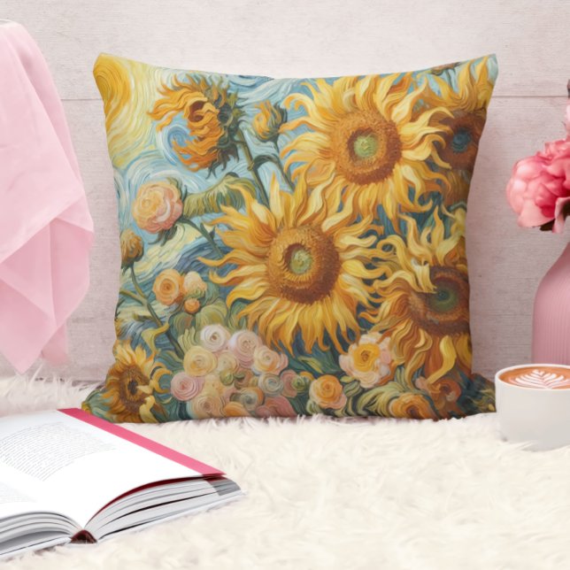 Sonnenblumen Inspiration Kissen (Von Creator hochgeladen)
