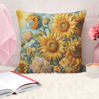 Sonnenblumen-Inspirationen Kissen