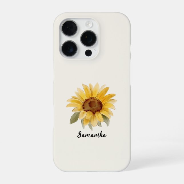 Sonnenblumen iPhone-Hülle iPhone Hülle (Rückseite)