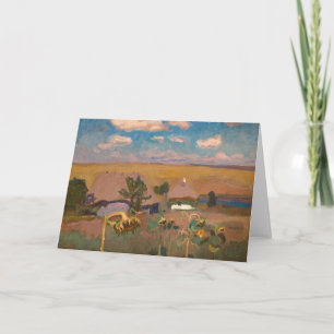 Sonnenblumen   Jan Stanisławski Karte