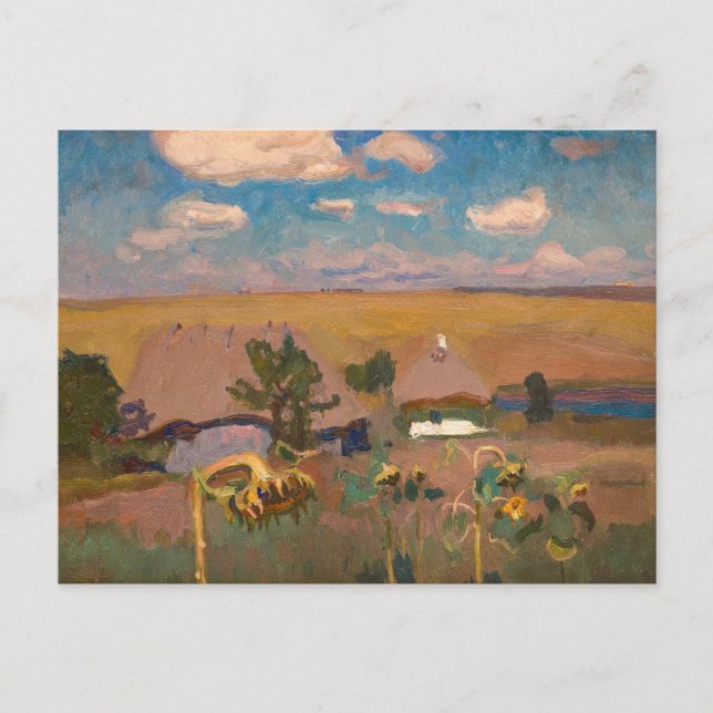 Sonnenblumen | Jan Stanisławski Postkarte (Vorderseite)