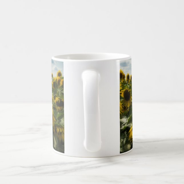 Sonnenblumen Kaffeetasse (Henkel)