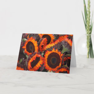 Sonnenblumen Karte