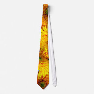 Sonnenblumen Krawatte