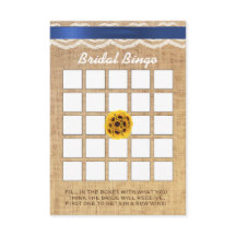 Sonnenblumen-Kugel-Spitze- und Jute-Brautparty-Bin