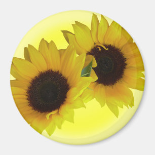 Sonnenblumen Kühlschrankmagnet Gefallen Blume Gesc Magnet