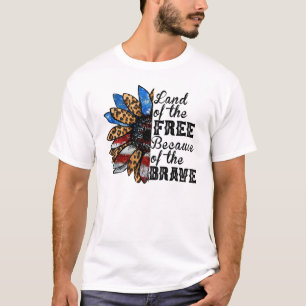 Sonnenblumen Land der Freie wegen der Brave T-Shirt