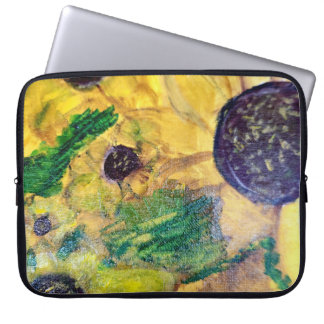 Sonnenblumen Laptopschutzhülle